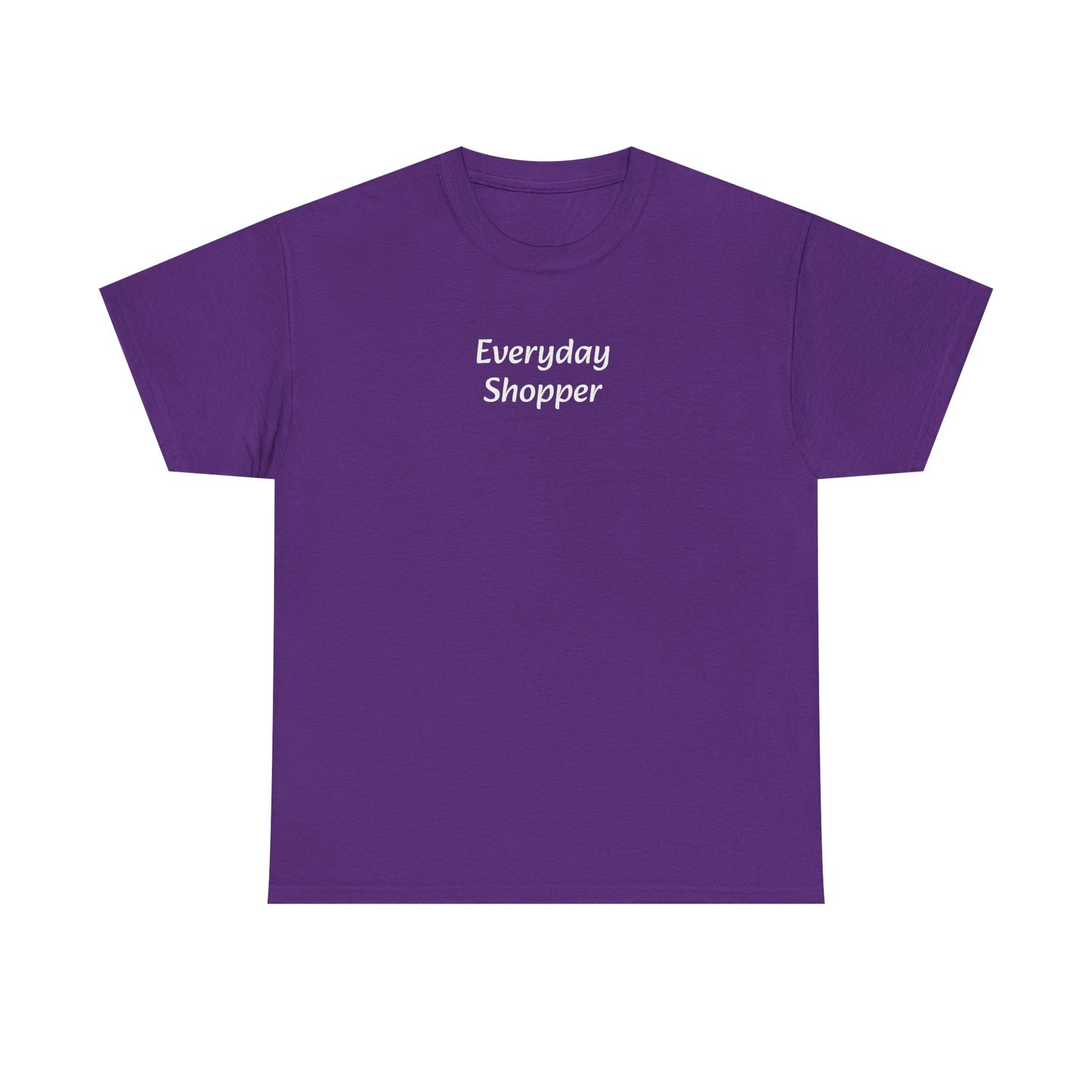 Everyday Shopper T‑Shirt — Minimalist Casual Tee for Retail Lovers