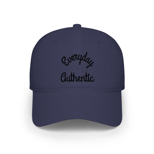 Everyday Embroidered Baseball Cap — Casual Low-Profile Dad Hat