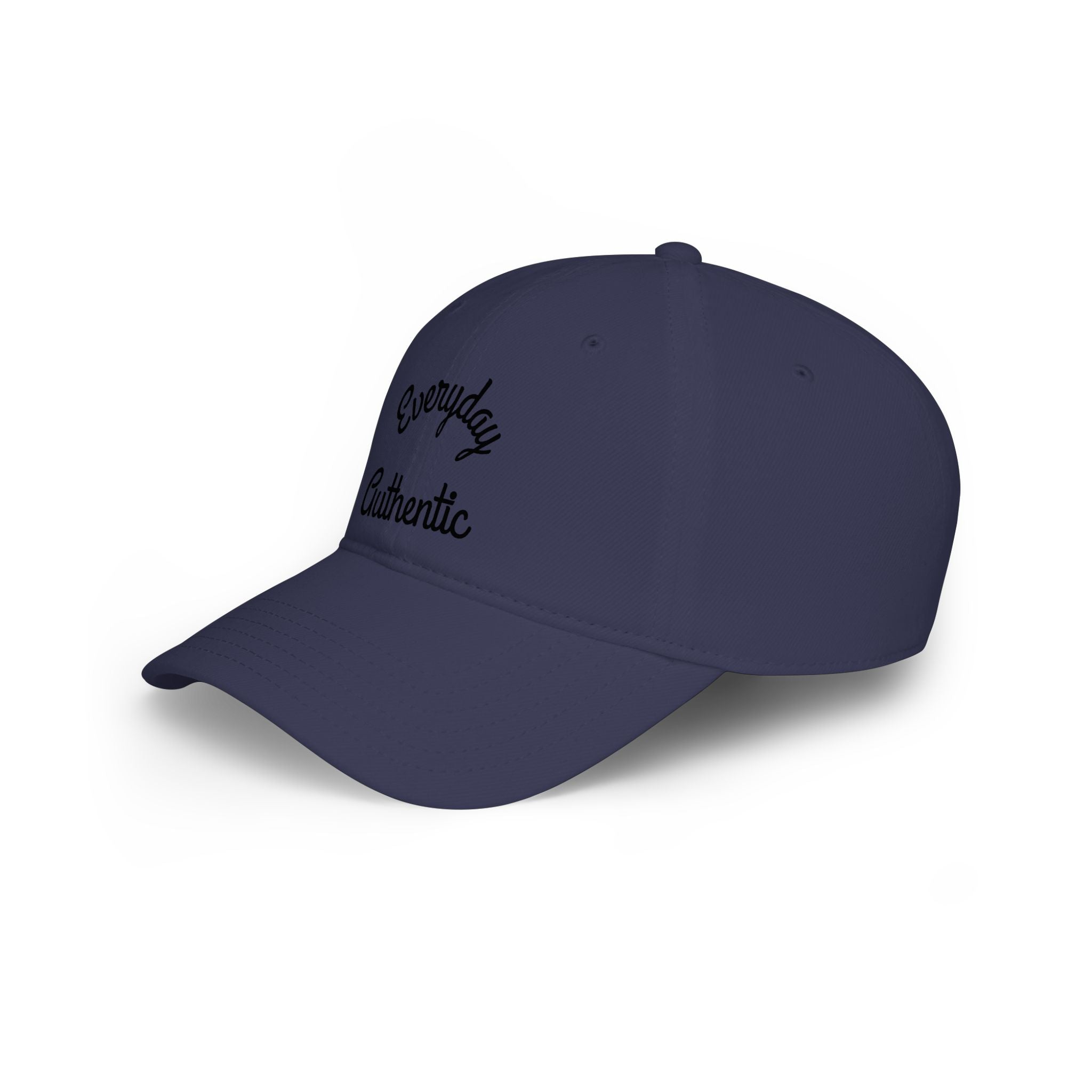 Everyday Embroidered Baseball Cap — Casual Low-Profile Dad Hat