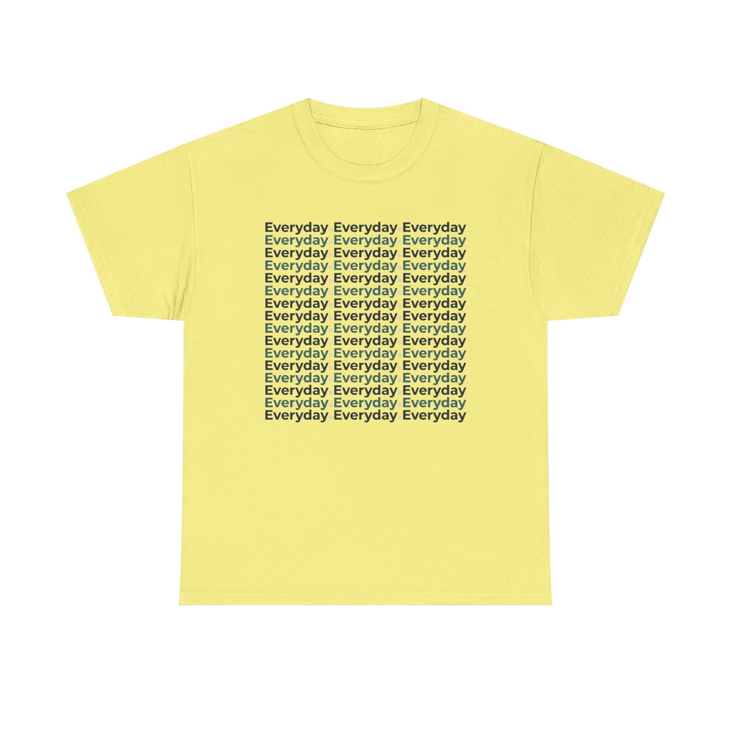 Everyday RepeatedTee — Minimalist Graphic Shirt